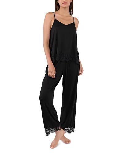 Flora Nikrooz Sarafina Cami & Pants Pajama Set In Black
