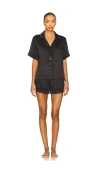 Flora Nikrooz Selena Pajama Set In Black
