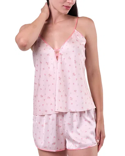 Flora Nikrooz Shayla Stretch Charm Camisole Pajama Set In Pink