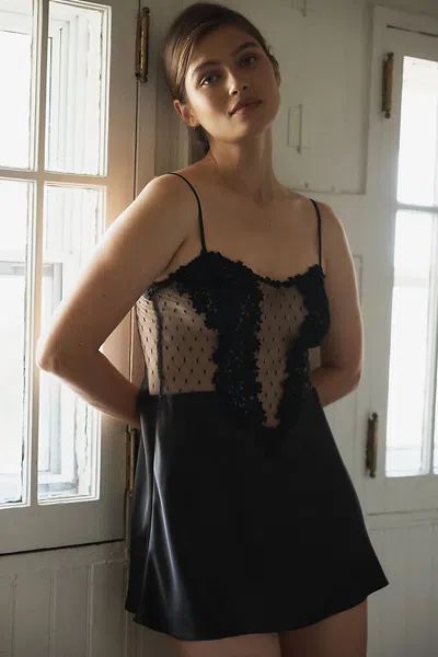 Flora Nikrooz Showstopper Chemise In Black