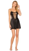 Flora Nikrooz Showstopper Lace Chemise In Black