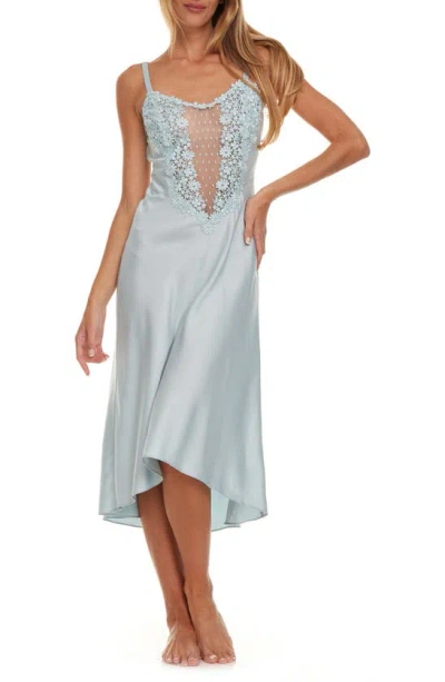 Flora Nikrooz Showstopper Nightgown In Ice Flow
