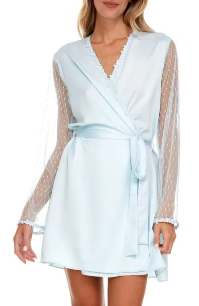 Flora Nikrooz Showstopper Robe In Blue