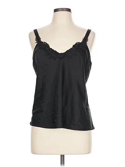 Pre-owned Flora Nikrooz Sleeveless Blouse In Black