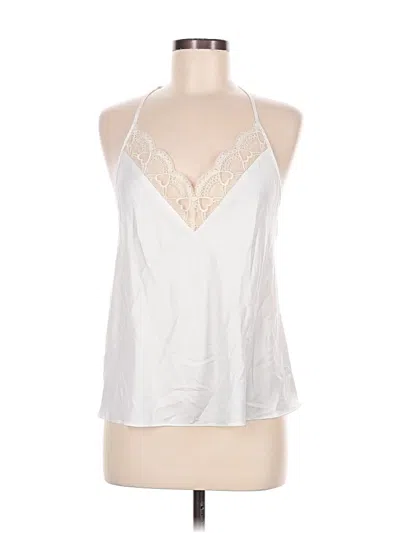 Pre-owned Flora Nikrooz Sleeveless Blouse In Silver