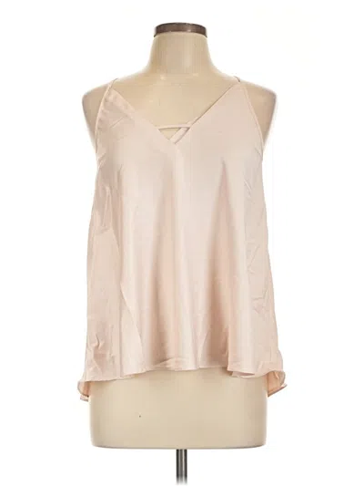 Pre-owned Flora Nikrooz Sleeveless Blouse In Tan