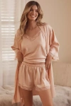 Flora Nikrooz Sonia 3-piece Travel Set In Pink