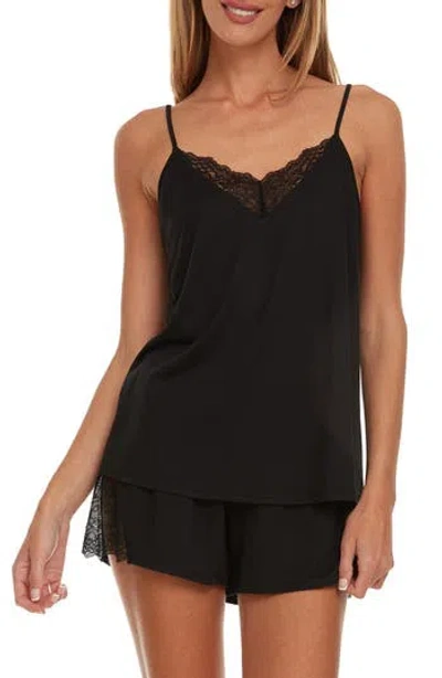 Flora Nikrooz Stacy Cami Short Pajamas In Black