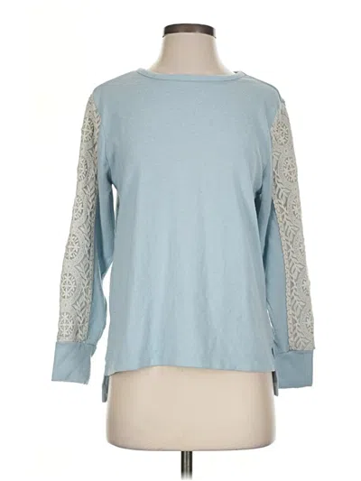 Pre-owned Flora Nikrooz Sweatshirt In Blue