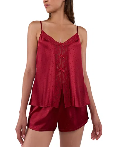 Flora Nikrooz Tiana Jacquard Camisole & Shorts Pajama Set In Multi