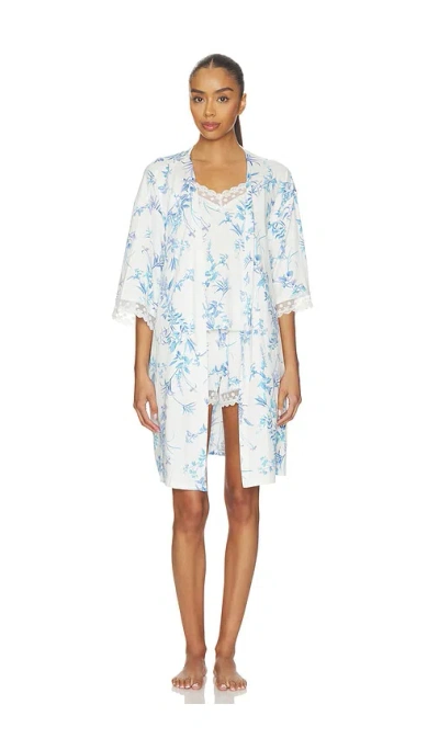 Flora Nikrooz Willa Wrap And Cami Short Set In White