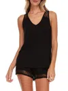 Flora Nikrooz Women's 2-piece Frances Pajama Short Set In Black