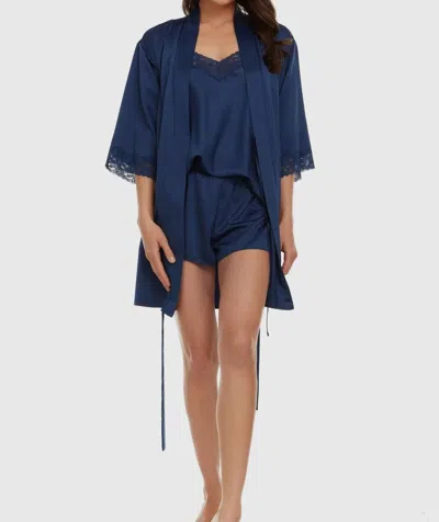 Flora Nikrooz Women's Sabrina Travel Set In Blue