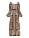 Flora Sardalos Amorgos Dresses Multicolor In Multicolour