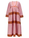 Flora Sardalos Ydra Dresses Multicolor In Pink