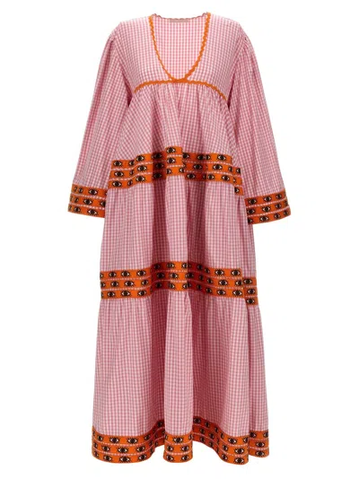Flora Sardalos 'ydra' Dress In Pink