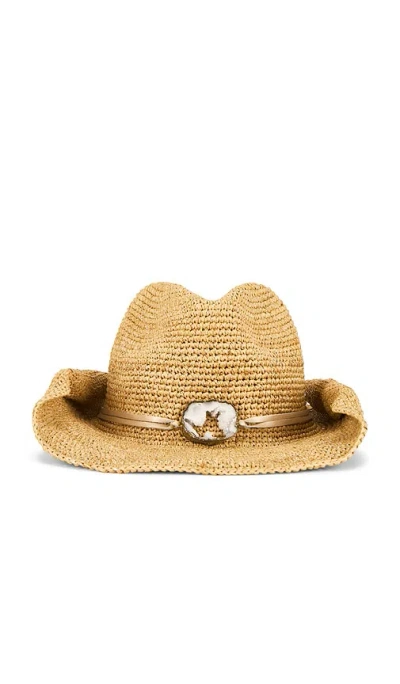 Florabella Kelli Cowboy Hat In Neutral