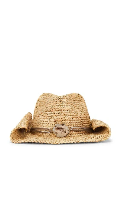 Florabella Kelli Cowboy Hat In Neutral