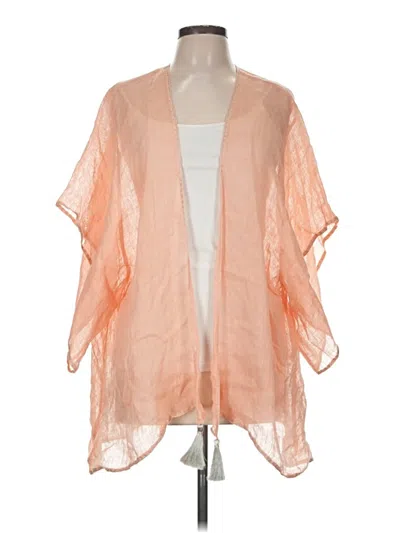 Pre-owned Florabella Kimono In Orange