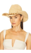 Florabella Mavi Lux Hat In 自然色 & 银色