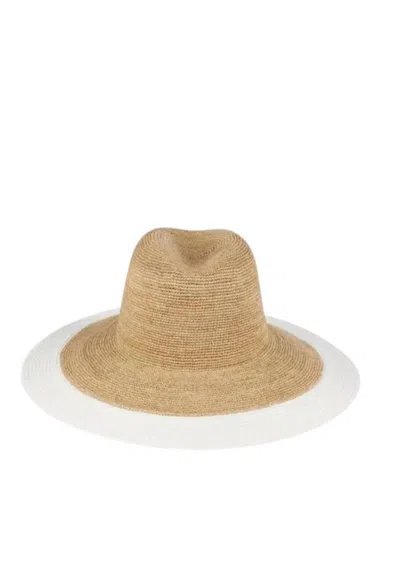 Florabella Women's Allison Hat In Natural/white In Multi