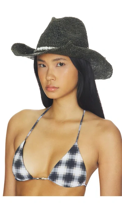 Florabella Zahara Cowboy Hat In Black