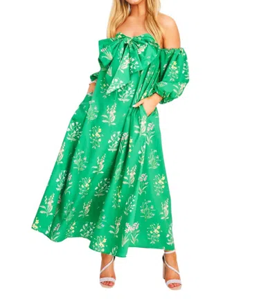 Floraison Lane Blair Dress In Green