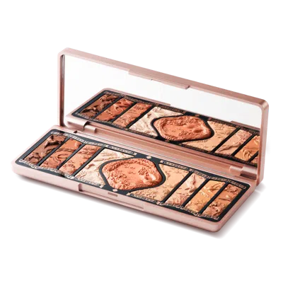 Florasis Floral Engraving Phoenix Makeup Palette - 02 Retro Brown