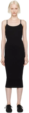 Flore Flore Black Bibi Midi Dress In Black