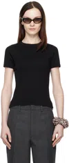 Flore Flore Black Car T-shirt In Black