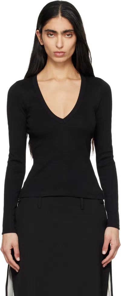 Flore Flore Black Dewi Longsleeve T-shirt