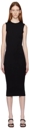 Flore Flore Black Esmé Midi Dress In Black