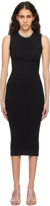 Flore Flore Black Esmé Midi Dress In Black