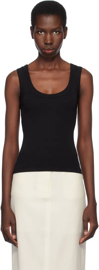 Flore Flore Black Hillie Tank Top