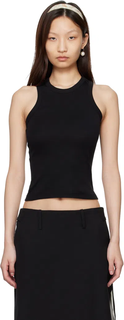 Flore Flore Black Hillie Tank Top