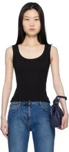 Flore Flore Black Hillie Tank Top In Black