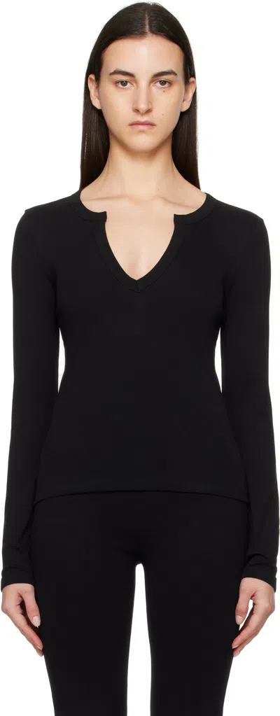 Flore Flore Black Iman Long Sleeve T-shirt