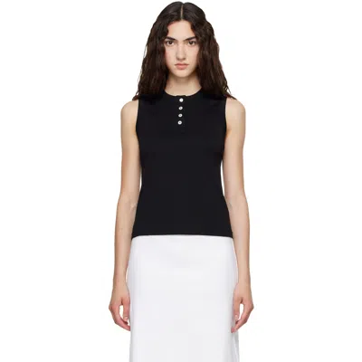 Flore Flore Black Jess Tank Top