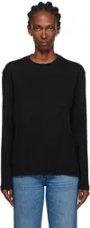 Flore Flore Black Maggie Longsleeve T-shirt In Black