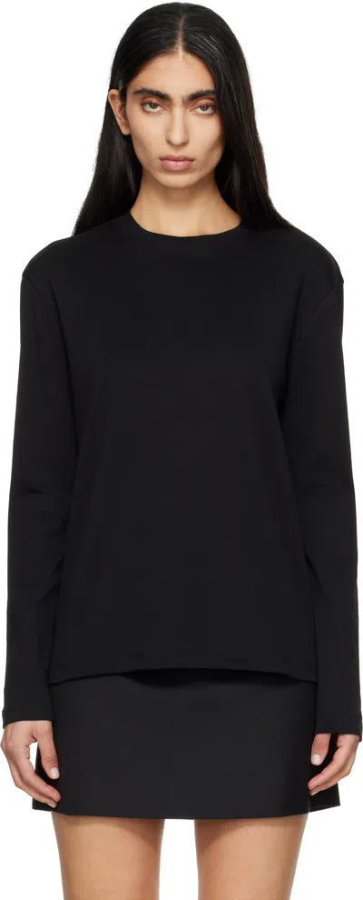 Flore Flore Black Maggie Longsleeve T-shirt