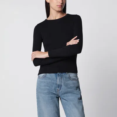 Flore Flore Black Max Organic Cotton Long-sleeve T-shirt
