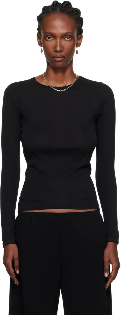 Flore Flore Black Olivia Longsleeve T-shirt