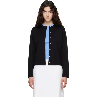 Flore Flore Black Poppy Cardigan
