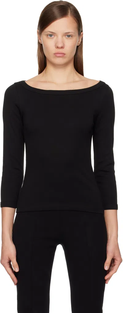 Flore Flore Black Steffi T-shirt