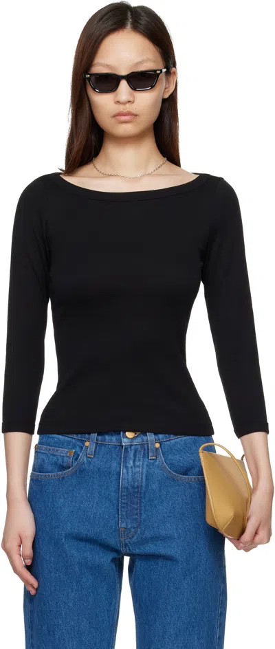 Flore Flore Black Steffi T-shirt