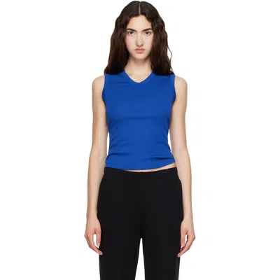 Flore Flore Blue Jill Tank Top In Black