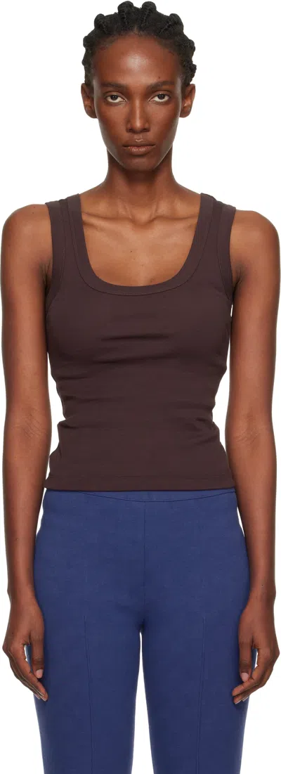 Flore Flore Brown Hillie Tank Top