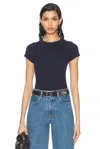 Flore Flore Navy Car Baby T-shirt In Navy