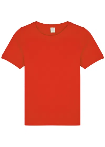 Flore Flore Car Cotton T-shirt In Red