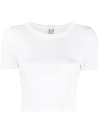 Flore Flore Organic-cotton T-shirt In White